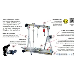 Bockkran 400kg Porta Gantry Rapide