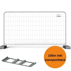 Byggstaket 105m Pro