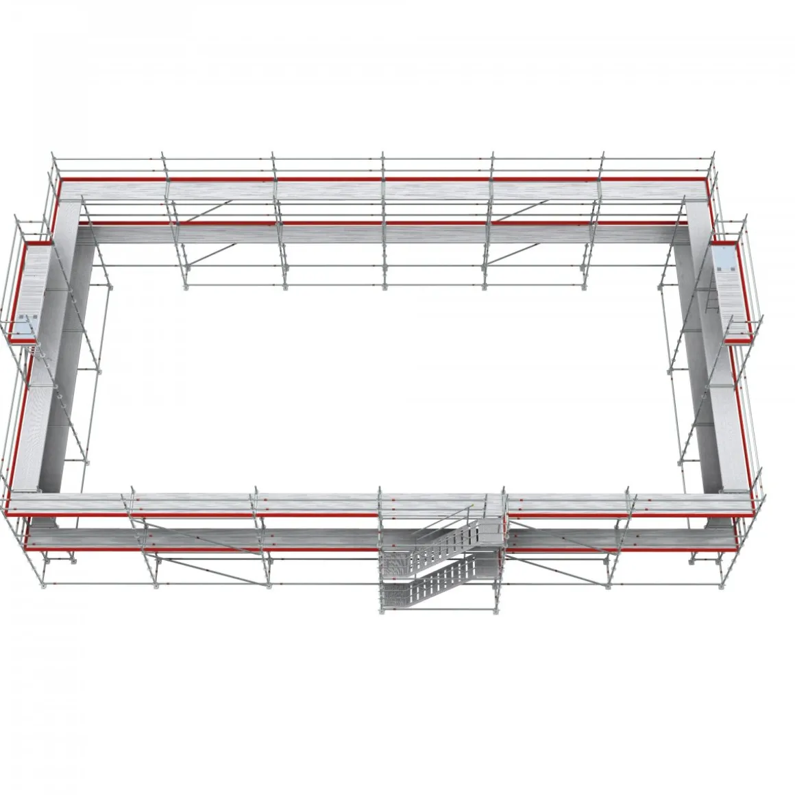 Byggställning modul stål 354m2