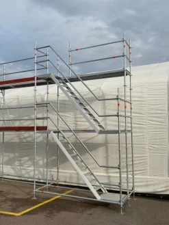 Byggställning modul stål 12x6 m