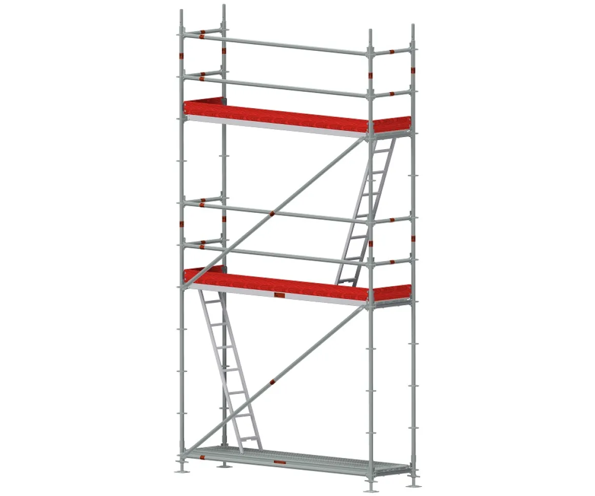 Byggställning modul stål 3x6 m