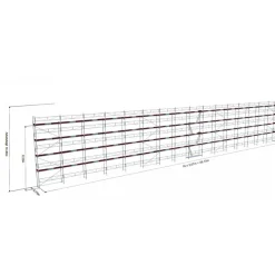 Byggställning RAM ALU 501m²