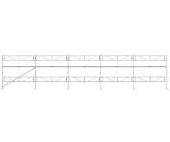 Byggställning RAM ALU 15x4 m