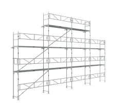 Byggställning RAM ALU 12x6 m med gaveltopp