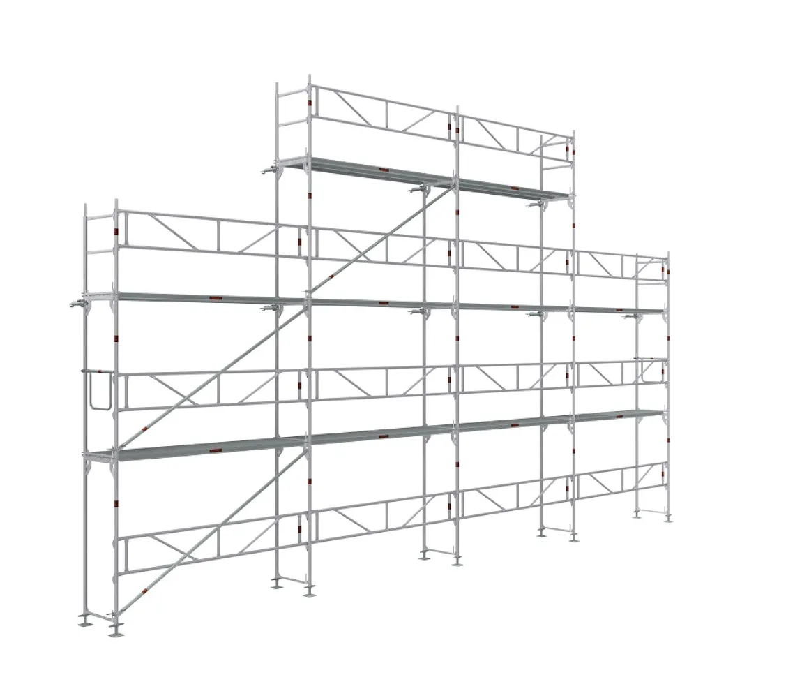 Byggställning RAM ALU 12x6 m med gaveltopp