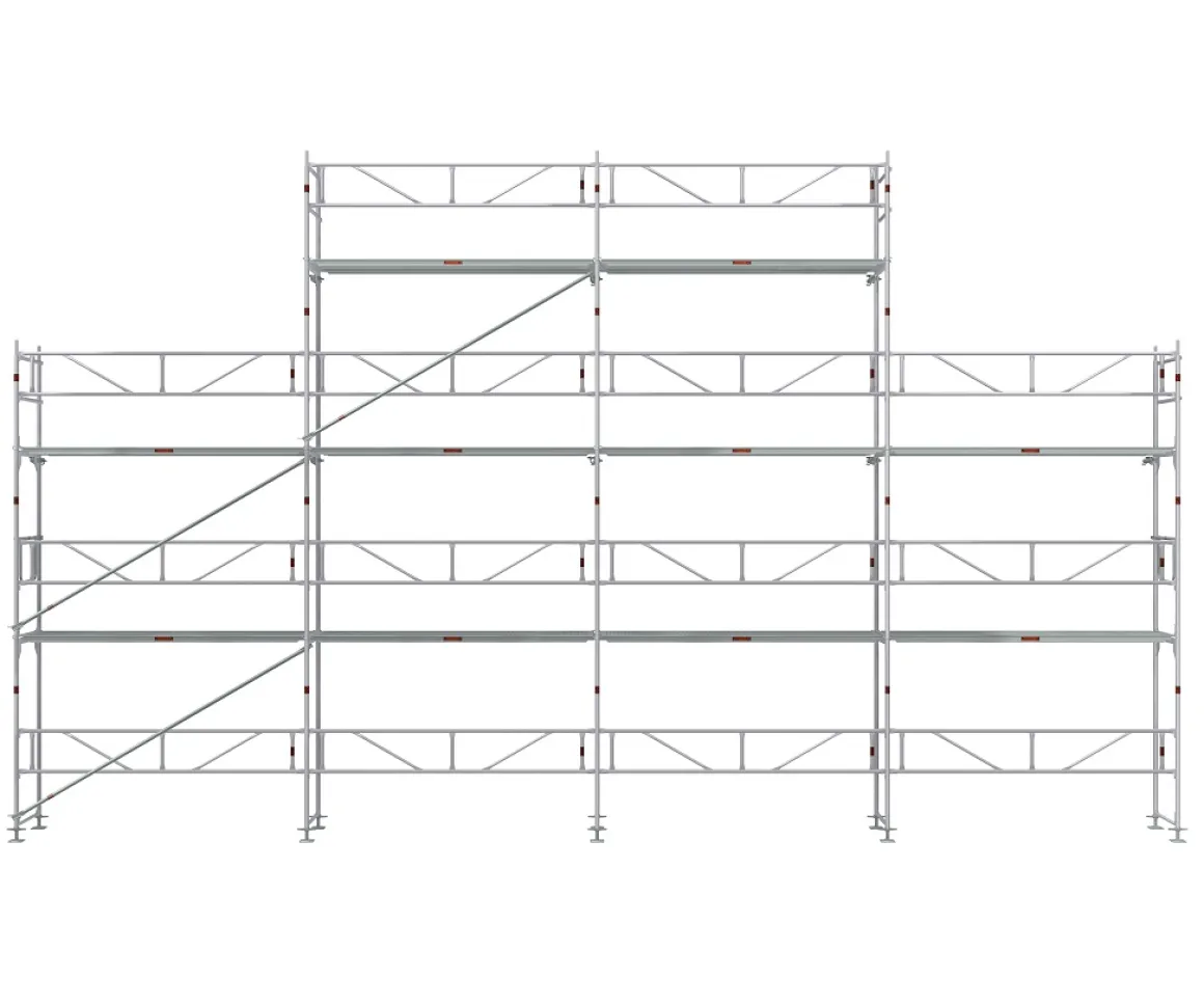 Byggställning RAM ALU 12x6 m med gaveltopp