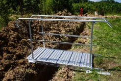 Byggtrappa 3-steg 70cm ALU