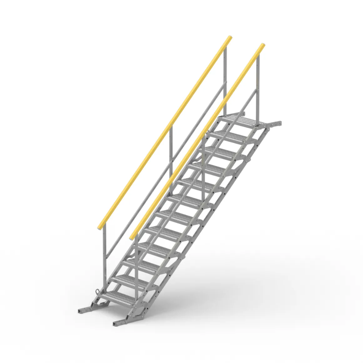 Byggtrappa 12-steg 70cm ALU