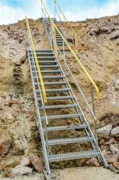 Byggtrappa 15-steg 70cm ALU