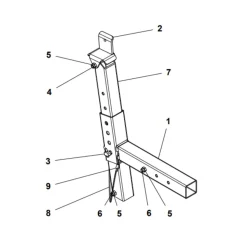 Combisafe Bakstöd Justerbart 1741