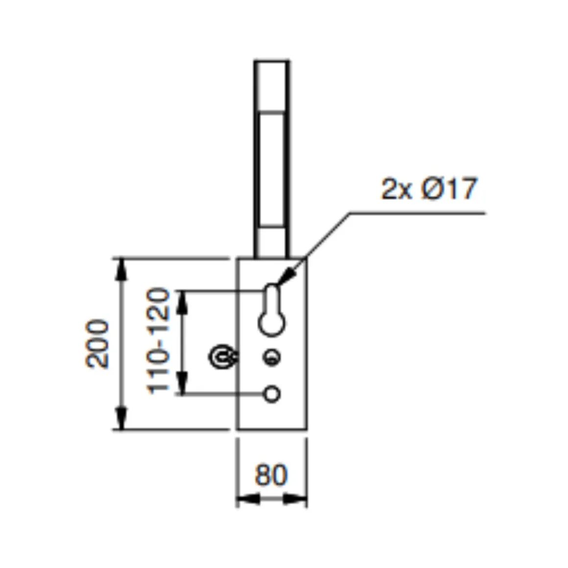 Combisafe Flexfäste 1221