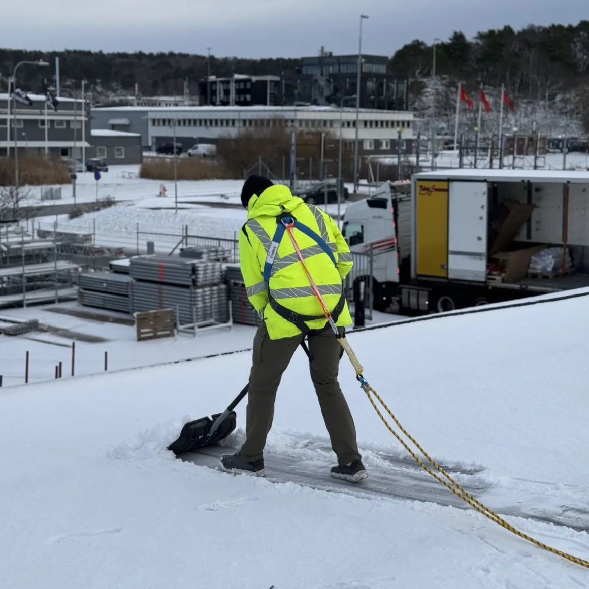 Fallskyddspaket med rep Easy
