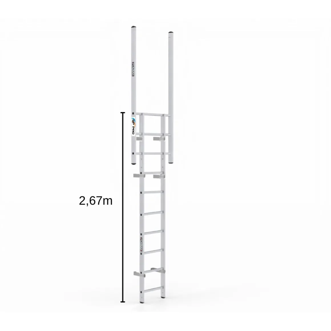Fasadstege 2,67m