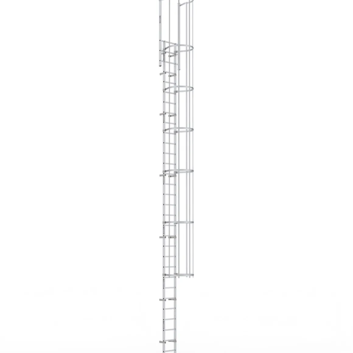 Fasadstege 8 - 8,65m inkl fallskydd