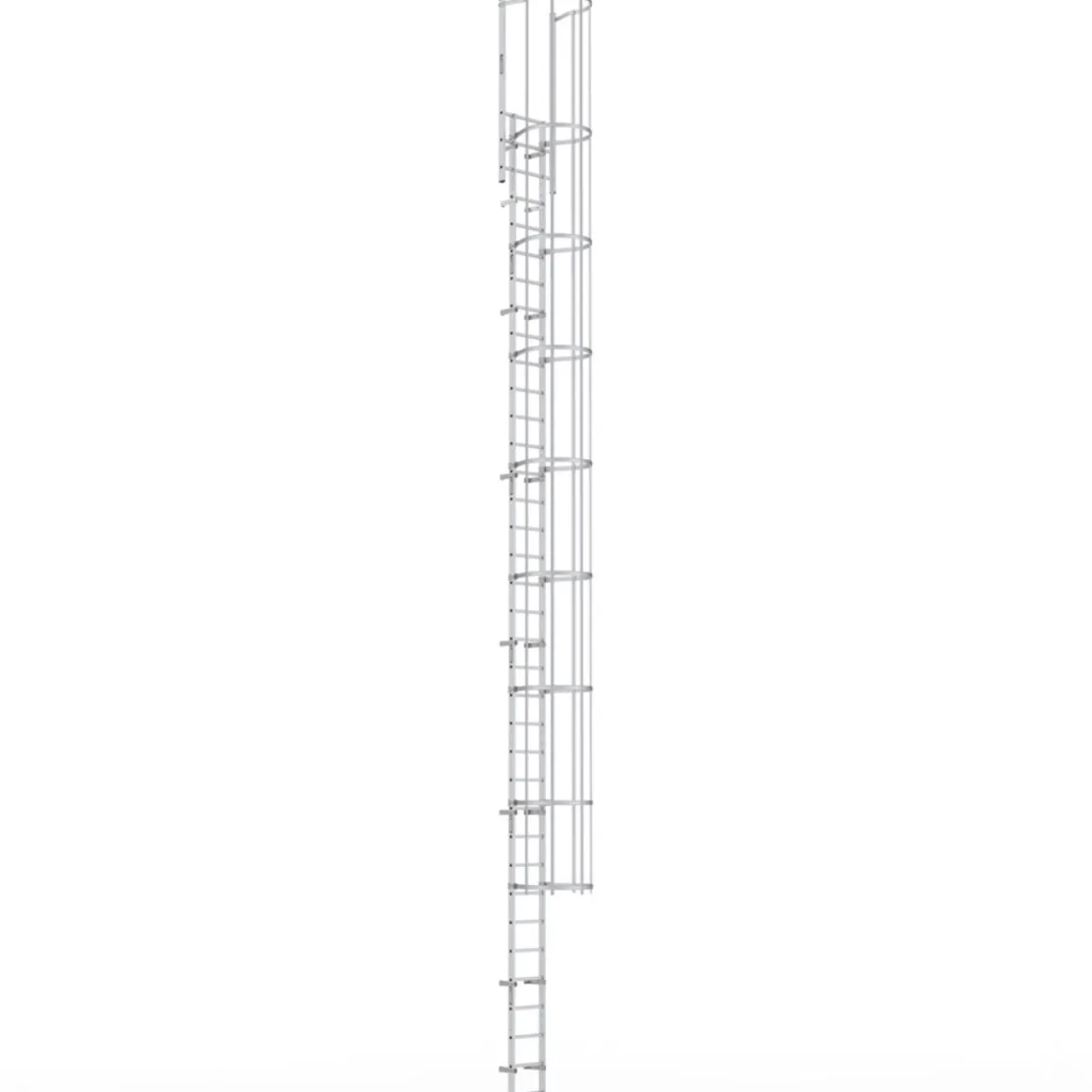 Fasadstege 10m inkl fallskydd