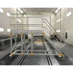 Flyttbar arbetsplattform Aluminium