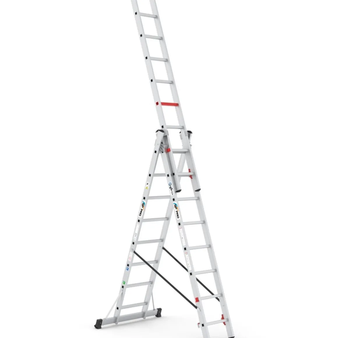 Kombistege 5,8m 3-delad