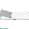 Plattform aluminium med lucka 2.07 m