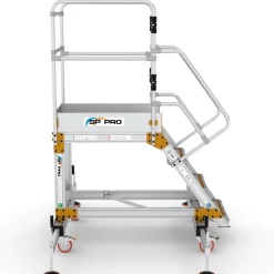 Plattformstrappa med stabilisator