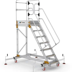 Plattformstrappa med stabilisator