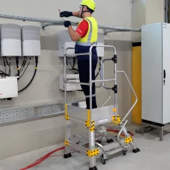 Plattformstrappa 1,5m manuell spärr