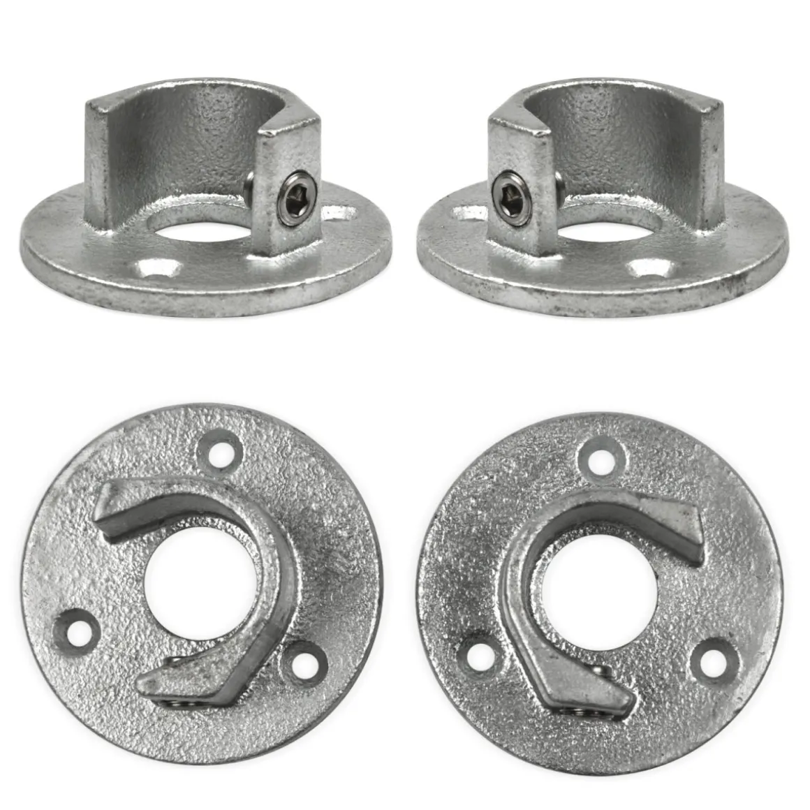 Rörkoppling väggfäste 2-pack