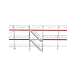 Ställningstrailer med 120m² Ramställning Alu