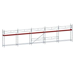 Ställningstrailer med 60m² Villapaket Modul ALU