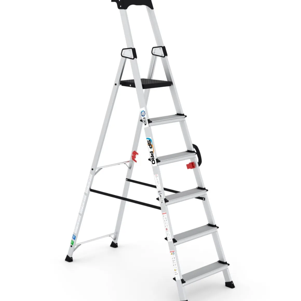 Trappstege 6-steg 1,4m