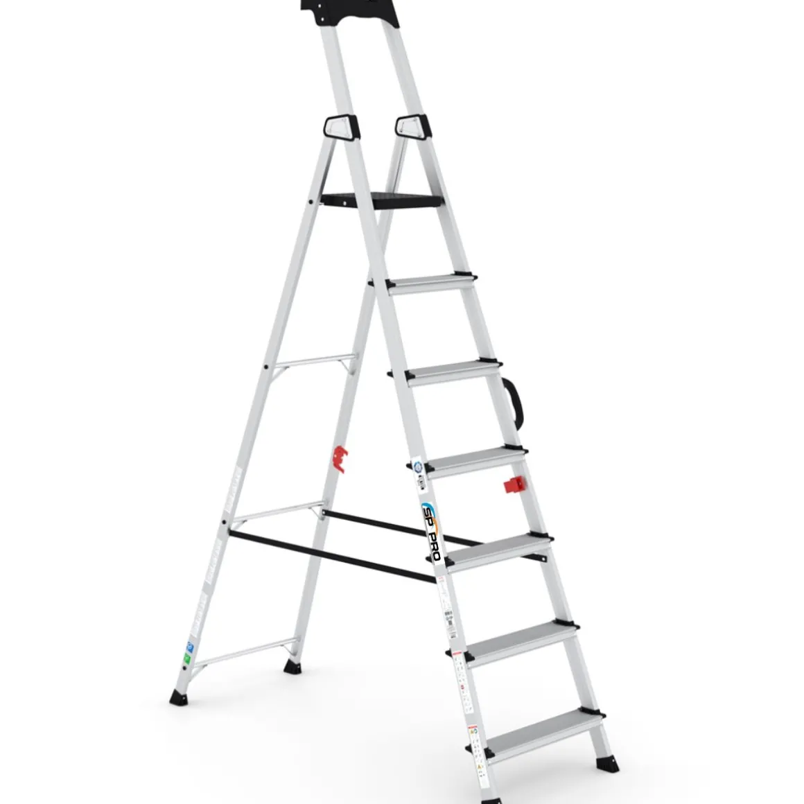 Trappstege 7-steg 1,7m