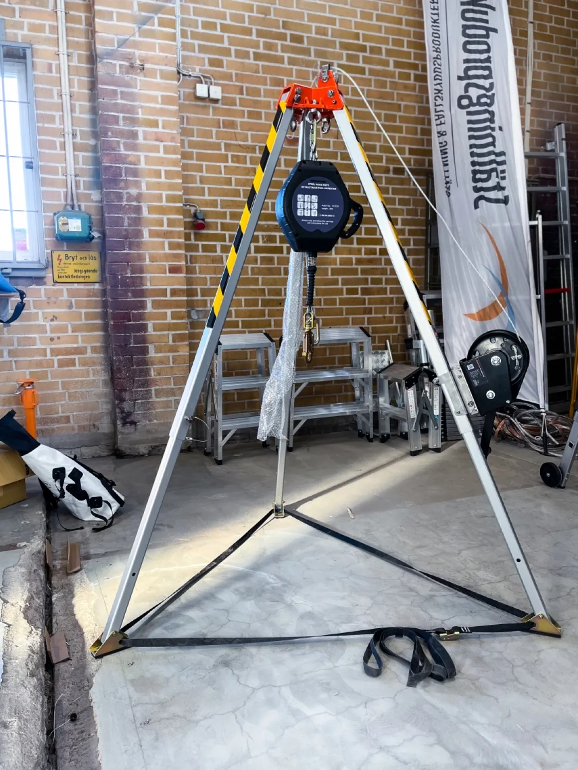 Tripod för nedfirning paket 20m Easy