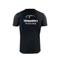 T-shirt Svart Ställningsprodukter