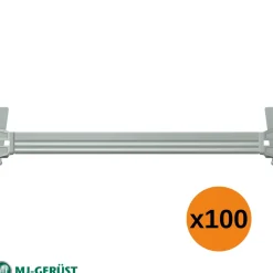 U-bom stål 100-pack