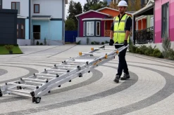 Utskjutsstege med plattform