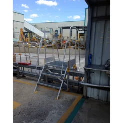 Övergångsplattform i aluminium