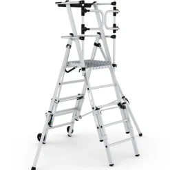 Vikbar teleskopisk arbetsplattform 1,05-1,3m