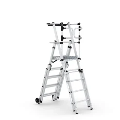 Vikbar teleskopisk arbetsplattform 1,31-1,83m