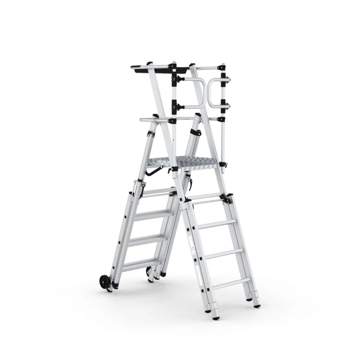Vikbar teleskopisk arbetsplattform 1,31-1,83m