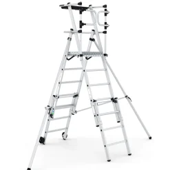 Vikbar teleskopisk arbetsplattform 1,31-1,83m