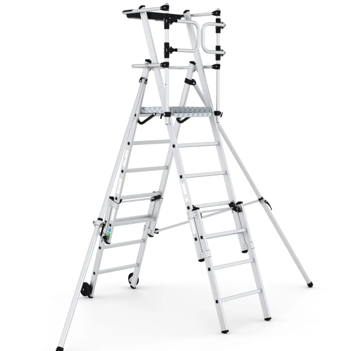 Vikbar teleskopisk arbetsplattform 1,31-1,83m