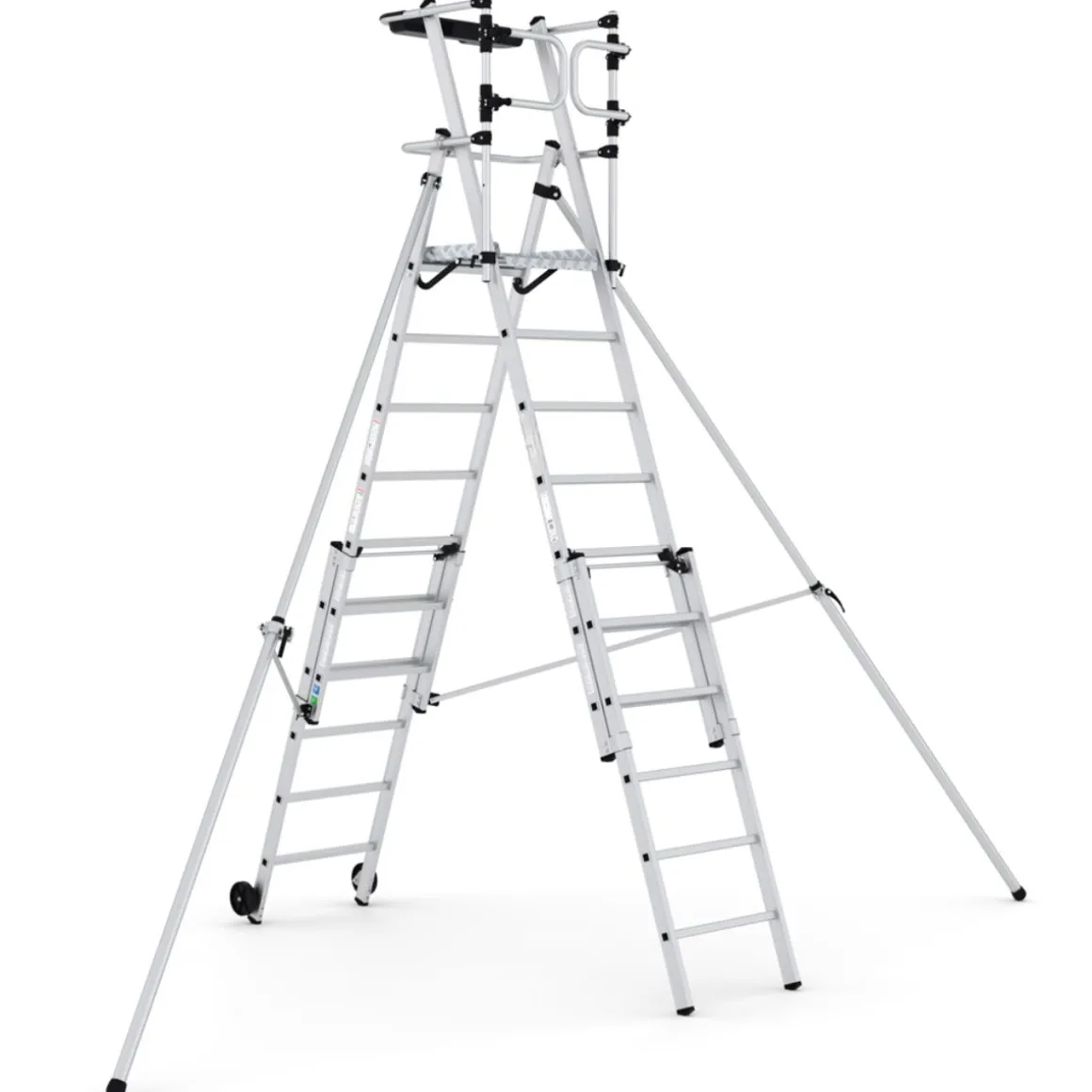 Vikbar teleskopisk arbetsplattform 1,83-2,62m