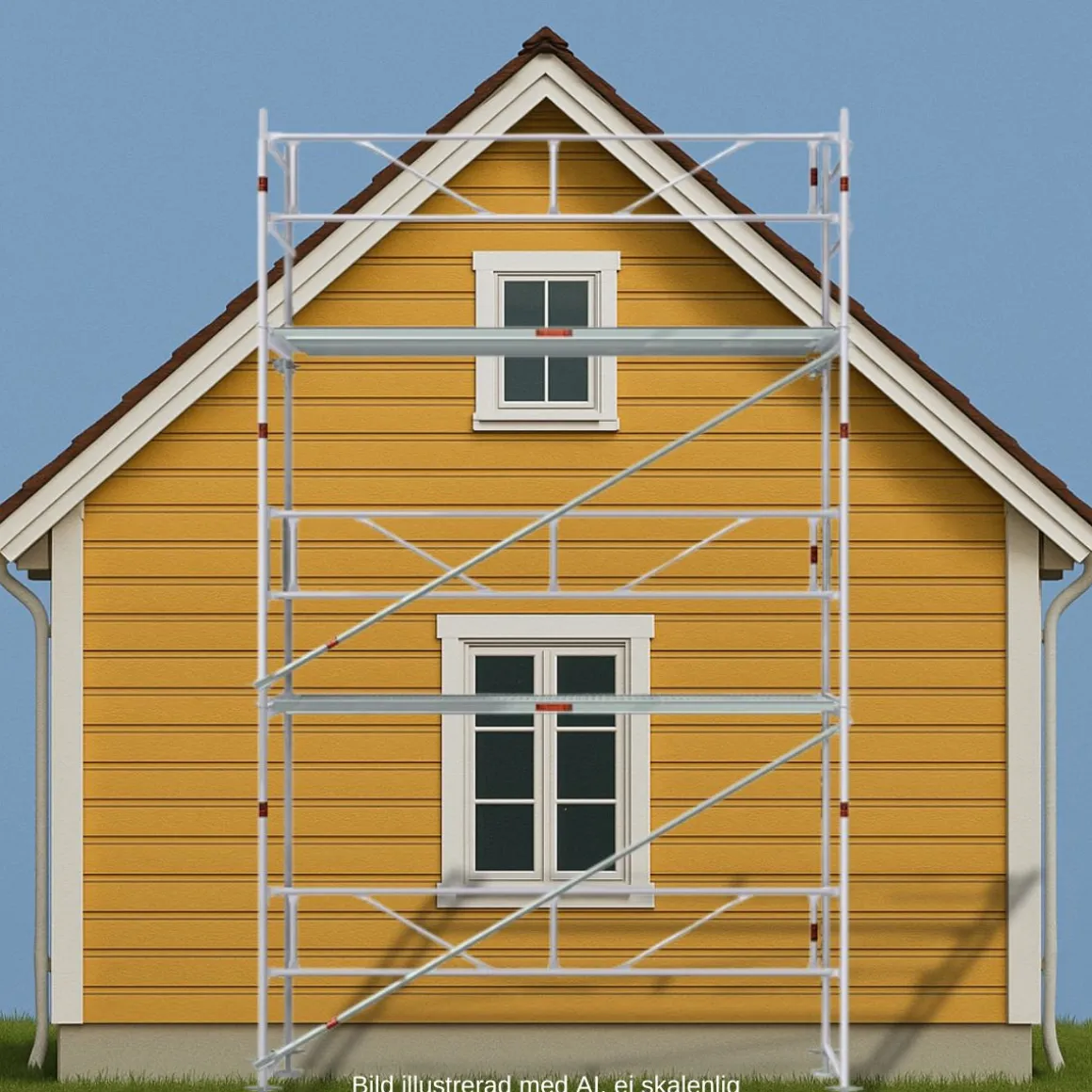 Villapaket ramställning ALU 28m²
