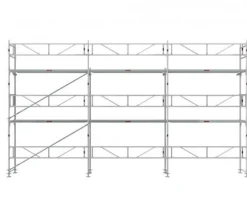 Villapaket ramställning ALU 50m² (2,57m fack)